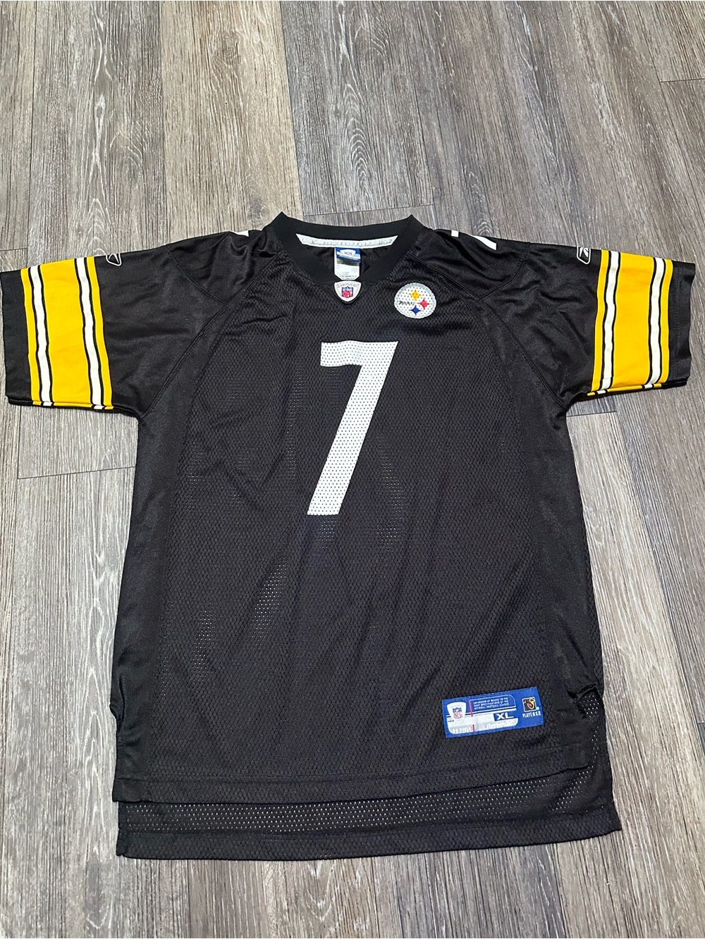 Ben Roethlisberger Pittsburgh Steelers Reebok Jersey. EG Extra Large (18 20)